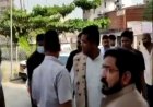प्रदेश अध्यक्ष के सामने महामंत्री और कर्मकार मंडल के चेयरमैन ने एक दूसरे का कॉलर पकड़ा..