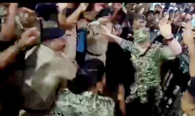 माता के जगराता में बस्तर के आईपीएस अफसर झूमे...