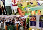 चिराग परियोजना के शुभारंभ पर मुख्यमंत्री ने कृषि मड़ई में विभागीय स्टालों का अवलोकन किया...