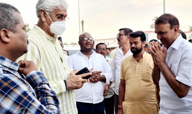 अपनों ने बनाई दूरी भाजपा ने  निभाई यारी,भाजपा के पूर्व विधायक पहुंचे हवाई अड्डे