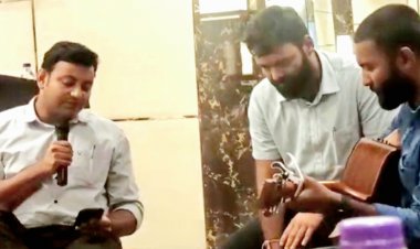 कलेक्टर रजत बंसल ने विदाई समारोह मे गाए खुद के कंपोज किए गए गाने देखें वीडियो