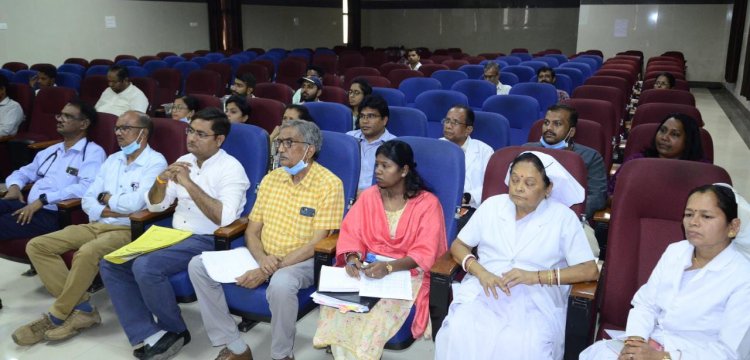 जिला अस्पताल जीवन दीप समिति की कार्यकारिणी समिति की बैठक