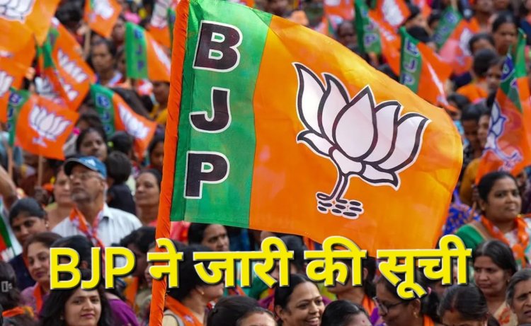 BJP छत्तीसगढ़ संगठन की नए पदाधिकारियों की नियुक्ति…देखे सूची किसे क्या बनाया गया