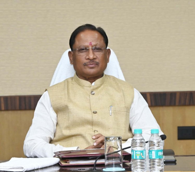 मुख्यमंत्री विष्णु देव साय आज कोण्डागांव और जांजगीर-चांपा जिले के दौरे पर