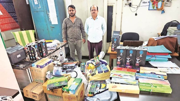 राजधानी में पान दुकान की आड़ में चल रहा था ये काम, पुलिस ने बड़ी कार्रवाई, दो गिरफ्तार...जानें पूरा मामला..!!