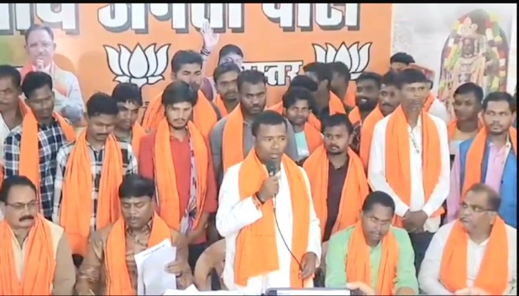 कांग्रेस के पूर्व जिला अध्यक्ष बलराम मौर्य ने थामा बीजेपी का दामन देखें विडिओ बलराम ने क्यों छोड़ा कांग्रेस