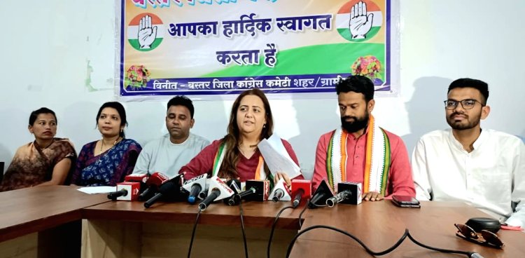 कांग्रेस की राष्ट्रीय प्रवक्ता राधिका खेड़ा ने भाजपा पर आरोपों के चलाए तीर कहा मोदी सरकार आदिवासी विरोधी है