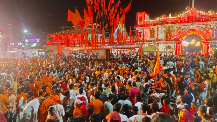 राम नवमी पर शोभायात्रा में उमड़े जन सैलाब सुबह से देर रात तक राम जन्मोत्सव में डूबे रहे श्रद्धालु