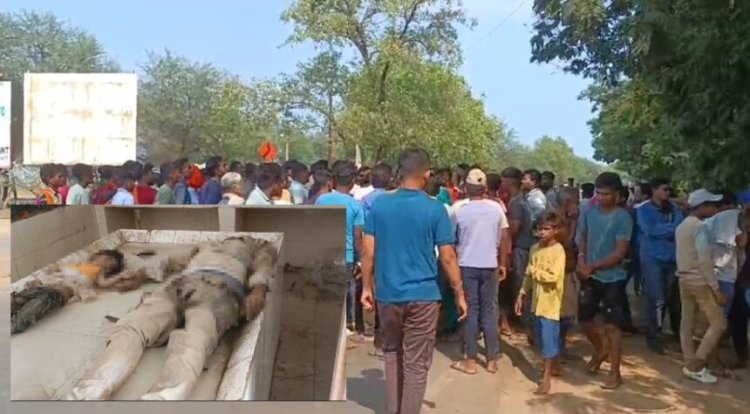 दर्दनाक सड़क हादसा; तेज रफ्तार ट्रक की ठोकर से बाइक सवार चार लोगों की मौत...आक्रोशित ग्रामीणों ने किया चक्काजाम