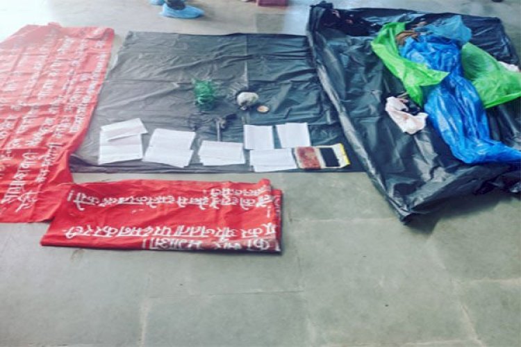 पुलिस और नक्सलियों के बीच मुठभेड़...3 नक्सली मुठभेड़ में ढेर, शव के पास से भारी मात्रा में हथियार बरामद