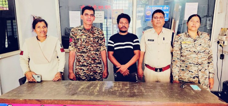 घर में खेलने गई 8 साल की बच्ची को जबरन पकड़कर किया दुष्कर्मआरोपी 24 घंटे के भीतर कोतवाली पुलिस के गिरफ्त में