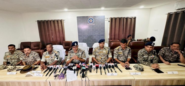 CG - नक्सल विरोधी अभियान में सुरक्षा बलो को मिली बड़ी सफलता, पुलिस - नक्सली मुठभेड़ में 06 माओवादी ढेर