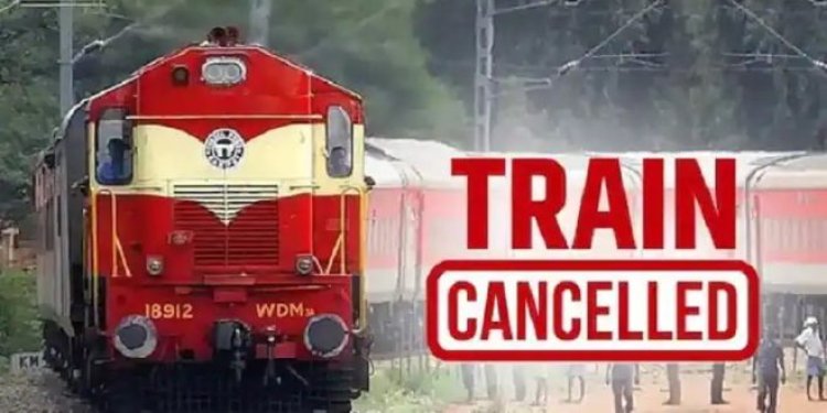 Train Canceled : फिर बढ़ने वाली है यात्रियों की परेशानी रायपुर से गुजरने वाली ये ट्रेनें रहेगी रद्द…