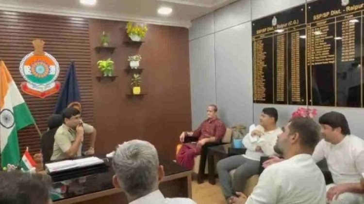 SSP दफ्तर पहुंचे महापौर ढेबर, दर्ज एफआईआर को रद्द करने की मांग, आत्महत्या की धमकी भी दी, पढ़िए खबर