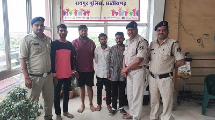 Crime : युवक की हत्या कर खेत में फेंकी थी लाश, चार आरोपी गिरफ्तार, इस वजह से दिया वारदात को अंजाम