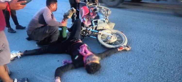 BREAKING : तेज रफ्तार दो बाइकों की आमने सामने भिड़ंत, एक युवक की मौत, चार गंभीर