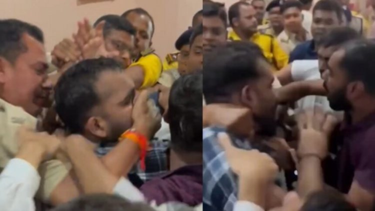 CG : यूनिवर्सिटी कैंपस में छात्रों और पुलिस के बीच हुई झड़प...सदस्यता अभियान का कर रहे थे विरोध