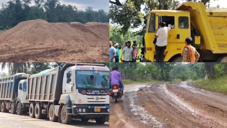 CG : रेत माफियाओं के हौसले बुलंद, जिम्मेदार अधिकारी मौन