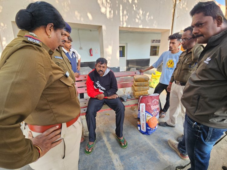 चरस, गांजा तस्करी करने वाले पर बस्तर पुलिस की बड़ी कार्यवाही रेलवे स्टेशन पकड़ा गया तस्कर