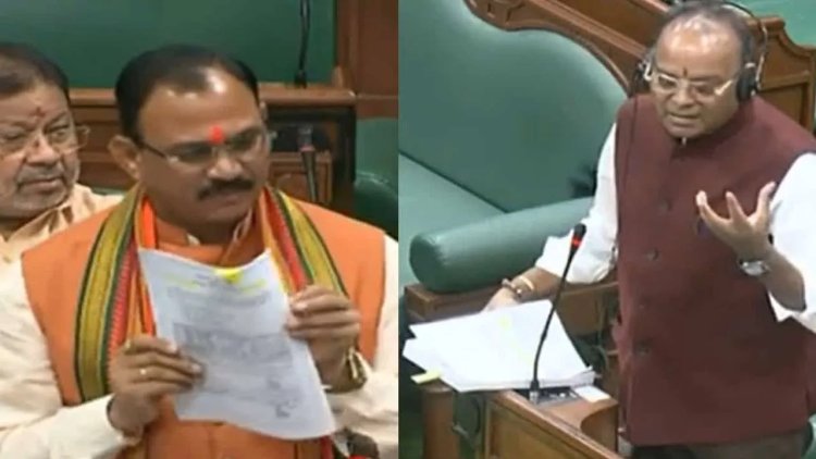 भाषण नहीं सवालों का जवाब दीजिए मंत्री जी, जानिए क्यों अजय चंद्राकर ने मंत्री श्याम बिहारी जायसवाल को सदन में दिखाए तीखे तेवर…