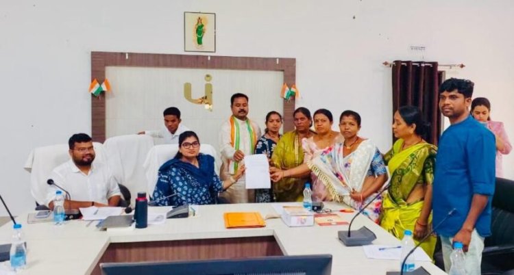 सुकमा : जिला पंचायत अध्यक्ष चुनाव में कांग्रेस के मंगम्मा सोयम की जीत, महेश कुमार कुंजाम बने उपाध्यक्ष