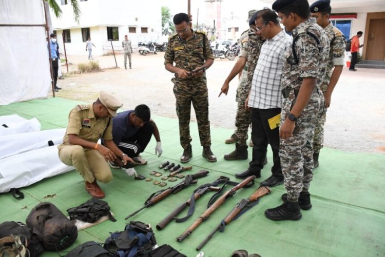 encounter : कांकेर मुठभेड़ में ढेर हुए 4 नक्सलियों की हुई शिनाख्त, दो खूंखार माओवादी पर था 10 लाख का इनाम