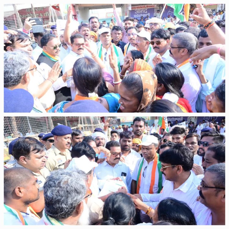 कोसाबाड़ी की मासूम बिटिया को न्याय दिलाने निकले दीपक बैज