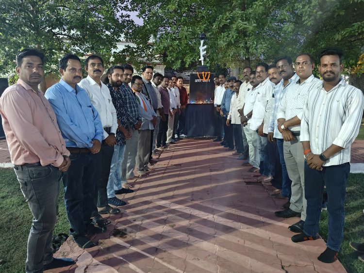 बस्तर आंध्र एसोसिएशन ने पहलगाम आतंकी हमले में मारे गए पर्यटकों को दी श्रद्धांजलि....