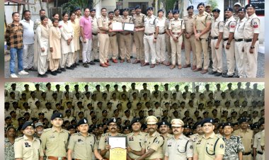 राष्ट्रीय स्तर पर बस्तर पुलिस का परचम: बोधघाट थाना बना छत्तीसगढ़ का सर्वश्रेष्ठ थाना