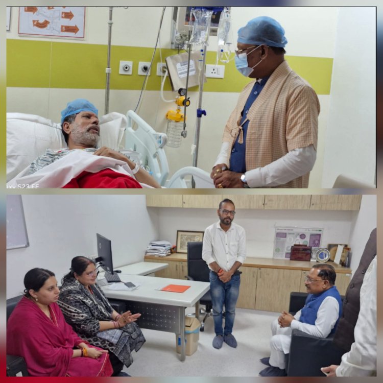 छत्तीसगढ़ भाजपा के प्रदेश अध्यक्ष किरण सिंह देव के स्वास्थ्य पर बड़ा अपडेट: गंभीर चोट की होगी सर्जरी, गुरुग्राम के मेदांता में इलाज जारी 